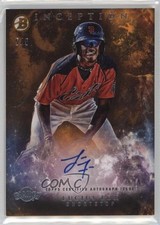 2016 Bowman Inception Prospect Auto Orange /5 Lucius Fox #PA-LF Auto 1qe0