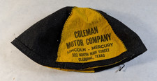 Vintage Beanie Hat COLEMAN MOTOR COMPANY Cleburne Texas