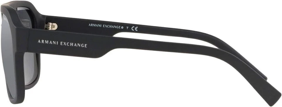 Gafas de sol para hombre ARMANI EXCHANGE AX4074S 80786G 57 mm Mt negras grises Lt Mir negras Foto 4 de 4