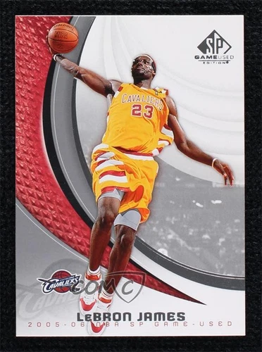 2005-06 SP Game Used Edition LeBron James #16