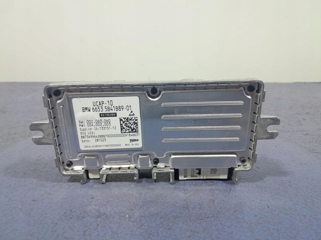 BMW X5 G05 LCI CAMERA CONTROL MODULE UCAP 5B41B89