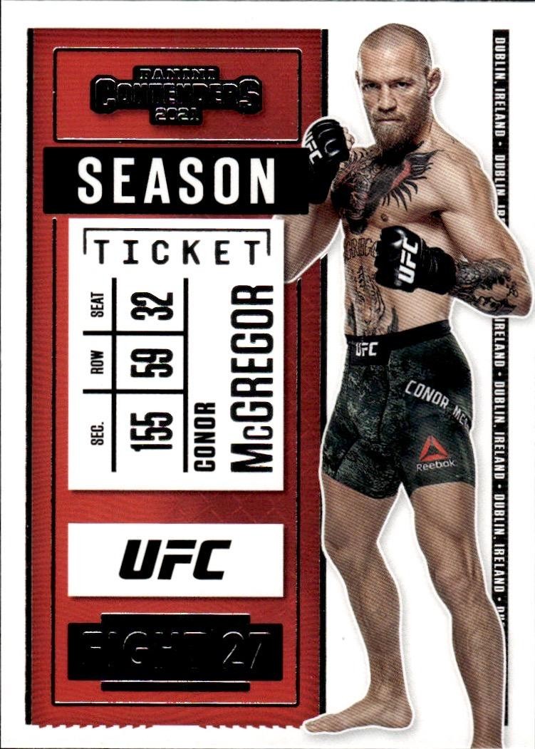2021 Panini Chronicles UFC #1 Conor McGregor