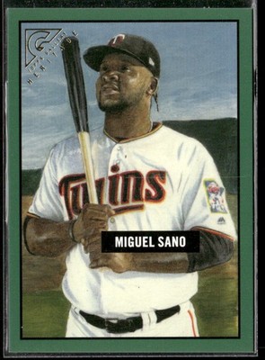 Miguel Sano #/99 Green Parallel 2017 Topps Gallery Minnesota Twins
