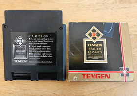 NES - Klax - Tengen Black Cart with Sleeve - Nintendo Video Game