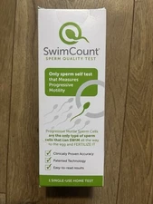 Swim Count Male Fertility Sperm Quality Home Test (1 Single Use) Exp 7/27