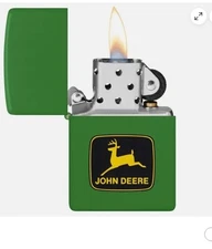 Zippo lighter John Deere Lighter, Moss Green Finish, 46765 /36
