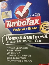 TurboTax Home & Business 2008, 2009, 2010 
