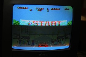 Out Run 1987 Sega Master System SMS CIB Complete TESTED Authentic