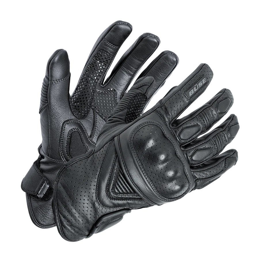 Guantes de moto BUSE Cafe Racer negros - Imagen 1 de 1