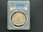 1921 Peace Dollar – PCGS AU Cleaned – High Relief – Key Date - Would Be Ms 64