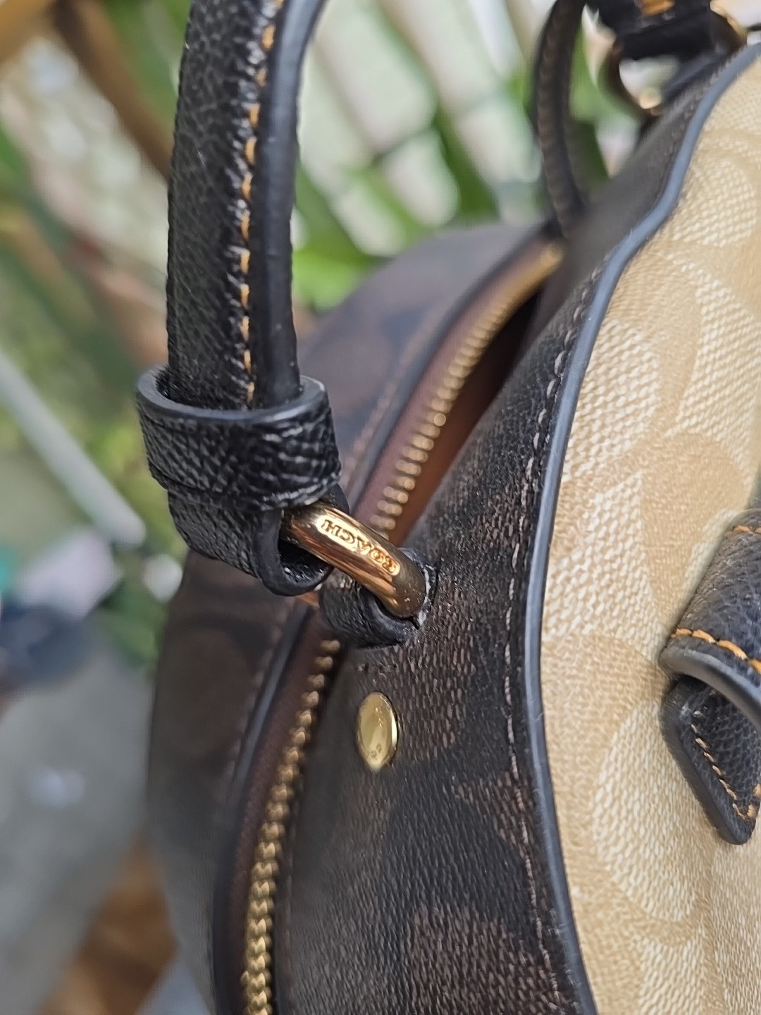 coach shoulder backpack - image 12