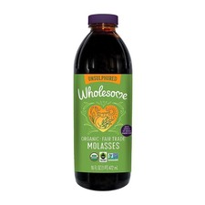 Wholesome Organic Blackstrap Molasses, 16 oz, 1-Pack
