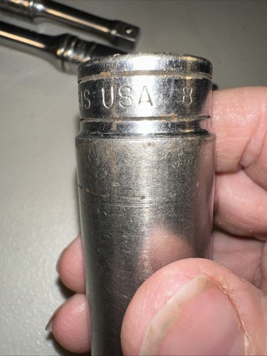 Snap-On 3/8” Drive Ratchet F-710C, 2” Extension FX-2 13/16 Deep Socket SFS-261S - Bild 13 von 15