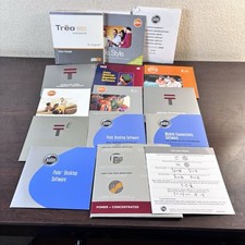 Large Lot Of Various Palm Pilot Software CD Discs  Manuals