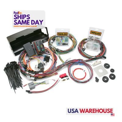 Painless Wiring 10114, Kit 66-77 Fits Bronco Wiring Harness W/O Switches Perform - Picture 1 of 9