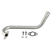 Upgrade Exhaust Pipe With Female Threaded Fit Predator 212cc 196cc Go Kart