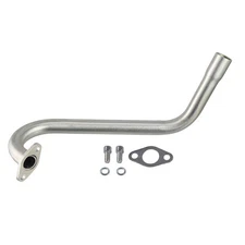 Upgrade Exhaust Pipe With Female Threaded Fit Predator 212cc 196cc Go Kart