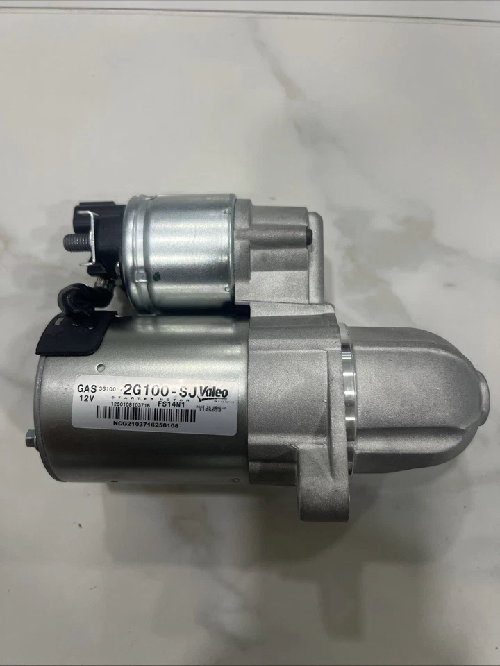 Valeo 36100-2G100-SJ, 12V Starter compatível com Hyundai Sonata 09-14, Santa Fe 10-14 - Imagem 2 de 3