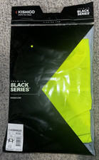 Kishigo Black Series Black/Lime Mens Large T-Shirt 9173 Type R Class 2 Safety