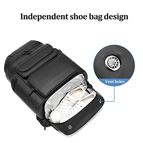 Men large capacity travel backpack,50L waterproof hiking trekking Backpack Wi... - Bild 4 von 9