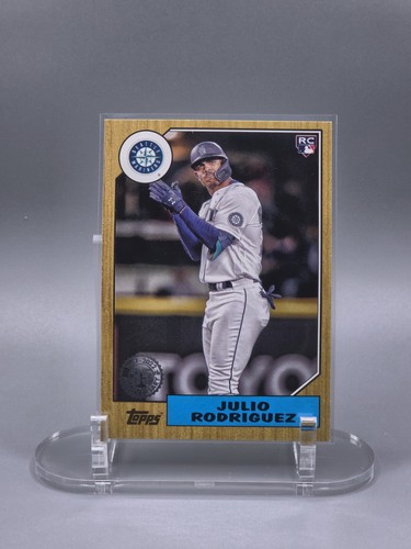 Julio Rodriguez 2022 Topps Update Series Baseball 87TBU-44 RC Seattle Mariners