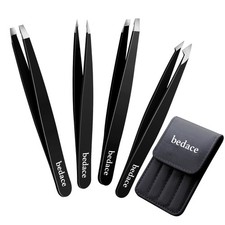 Tweezers for Women Facial Hair,Stocking Stuffers 4 Pack Tweezers for Eyebrows...