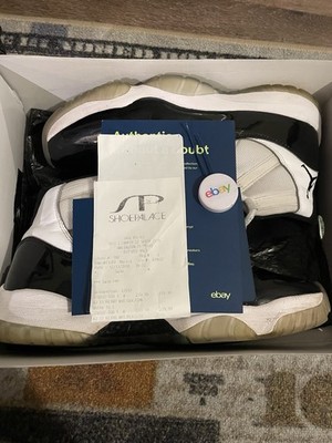 Air Jordan 11 Retro ''Concord'' 2018 378037-100 White/Black Patent Leather