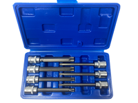 Satra Torx T-Profil Tx Lang 3/8'' Stecknuss SteckschlüSsel Nuss Satz 7-Tlg NüSse