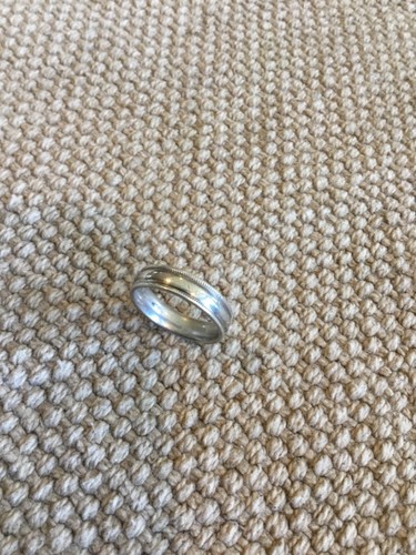 Silver .925 FC wedding band - Picture 5 of 5