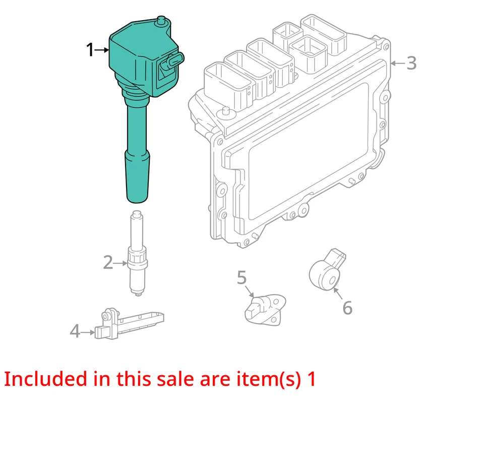 Комплект катушек зажигания 2019-2020 Bmw X4 DCYNW - Изображение 3 из 4