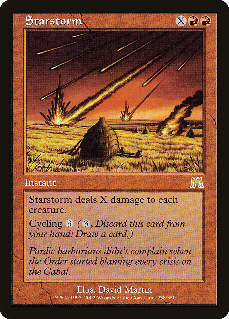 Starstorm #238 (MP) Onslaught ONS Magic MTG