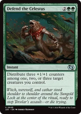 Defend the Celestus #649 | Near Mint | Foundations Jumpstart Magic MTG