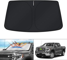 KUST Windshield Sun Shade for 2019-2025 2026 Chevrolet Chevy Silverado/GMC Sierr