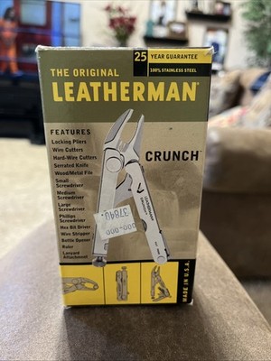 Vintage Leatherman Crunch Multitool BOX ONLY  Made in USA