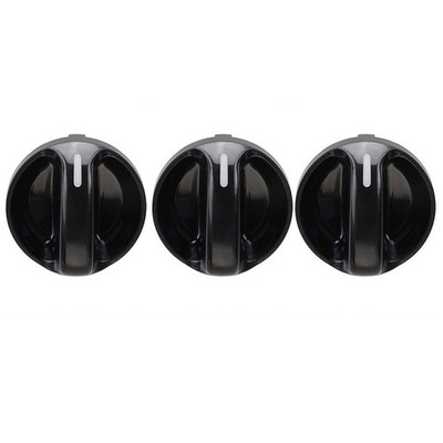 3 Set 559050C010 Air Conditioner Heater Control Knob For 2000-2006 Toyota Tundra