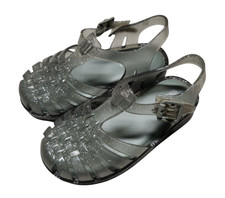 Mini Melissa Toddler 8 Possession Mint Green Glitter Jelly Sandals