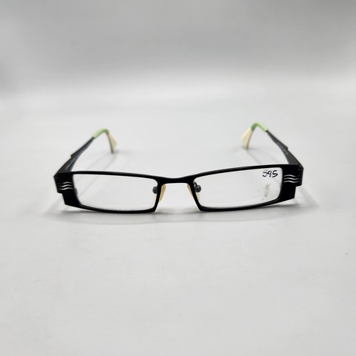 Iyoko Inyake IY725 Col. 274 Black Eyeglasses FRAMES 48-19 140mm Metal Japan