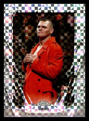 Gunther Raw X-FRACTOR 2026 Topps Chrome WWE #8