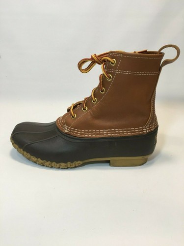 LL BEAN Women Duck Boots Bean Boots 7M Made in Maine USA - Picture 8 of 12