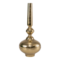 Deko Vase Blumenvase Bolan Gold Metall ø16,5X39Cm