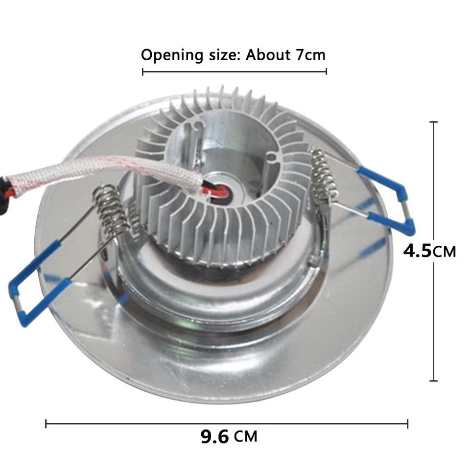 20Pack Dimmable Ceiling Downlight 5W LED Recessed Wall Spot Light Down Lamp 220V - Image 4 of 4
