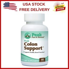 Peak Pure  Natural Colon Support - Colon Cleanse and Detox Supplement for Di...