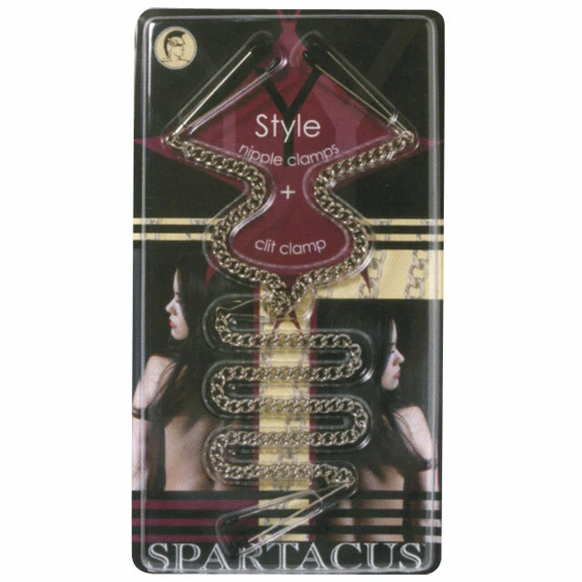 Spartacus Tweezer Y Nipple & Clitoris Clit Clamp Set BDSM Sex ...