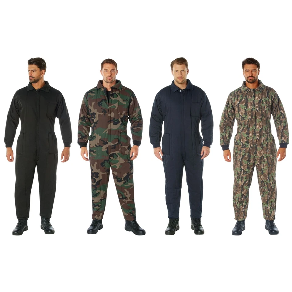 Mono aislante para clima frío, uniforme trabajo militar aislante Foto 2 de 3