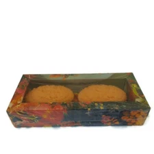 Scented 2 Bars Boxed Floral Embossed Decorative Soap Display Honeysuckle