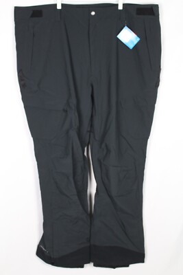 Columbia Men's Ski Pants Powder Stash Cargo Pant 4X x 36'' Inseam Blk