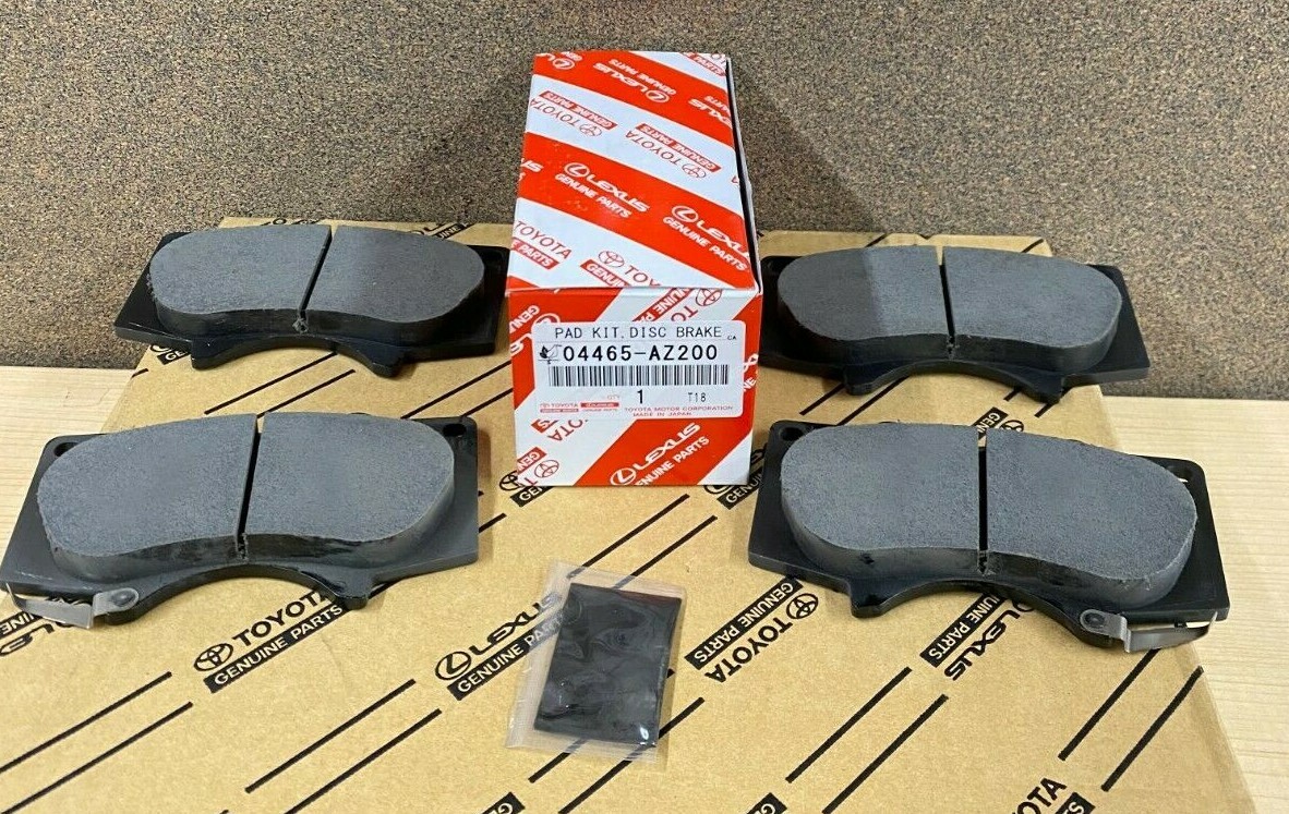 20032009 LEXUS GX470 GENUINE OEM FRONT BRAKE ROTORS TCMC PADS SHIMS