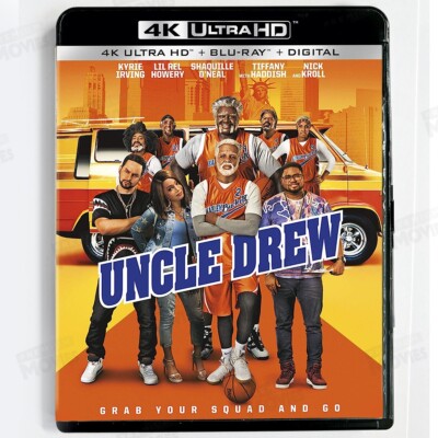 Uncle Drew (2018) 4K Ultra HD Blu-ray 2-Disc US Release w/Shaquille O'Neal
