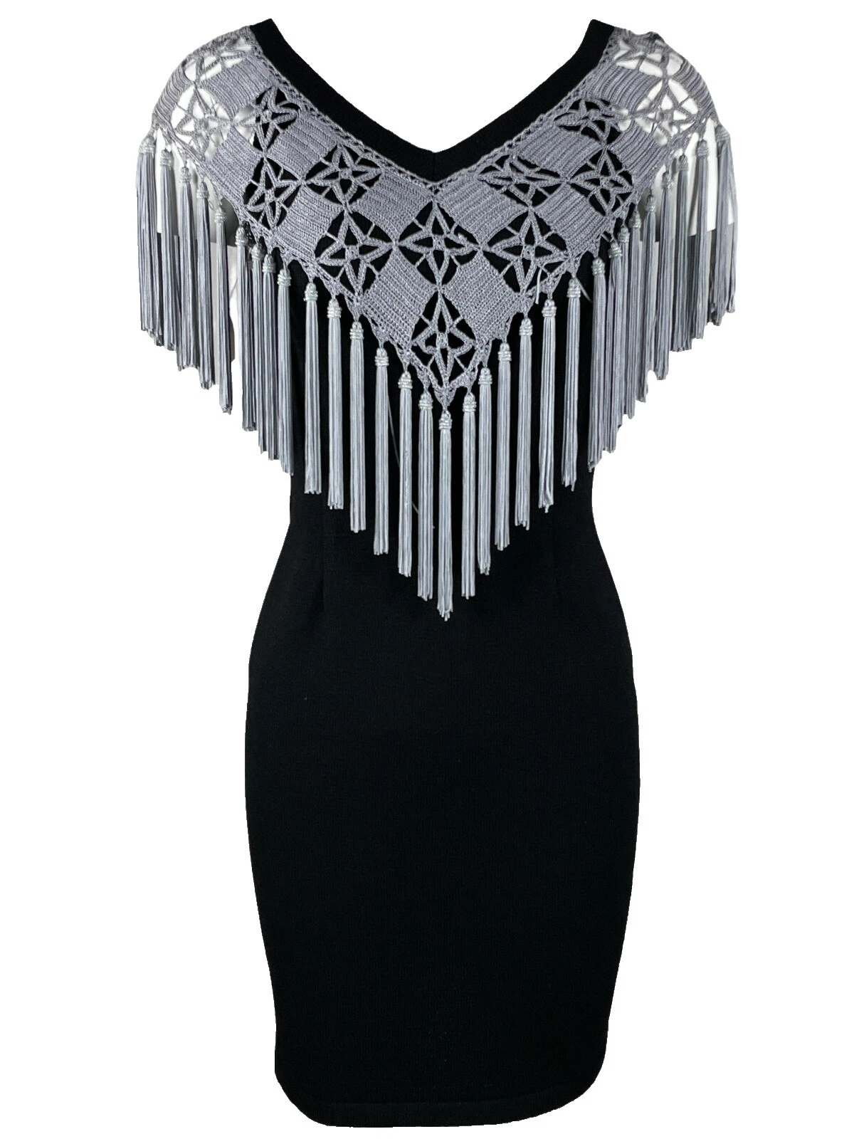 Vestidos geométrica formal de ganchillo para De mujer