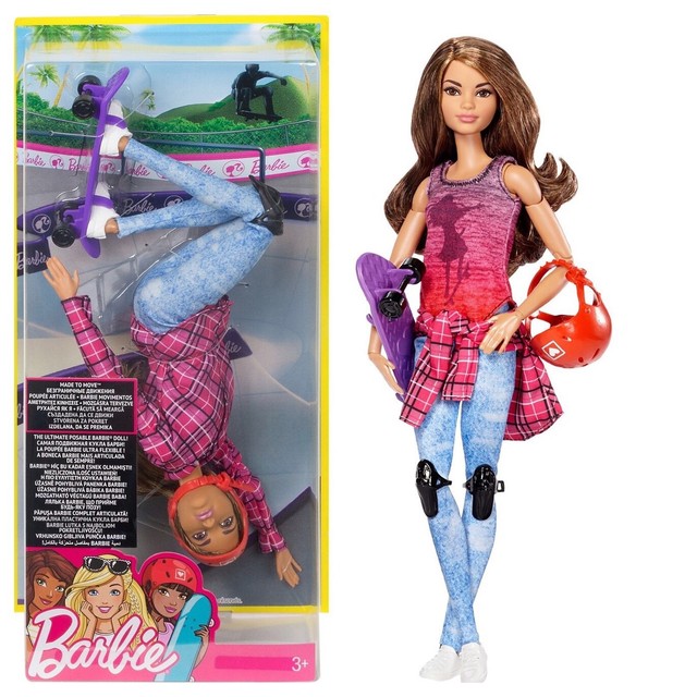 barbie skateboarder doll